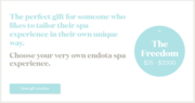 Endota Spa Gift Vouchers & Packages