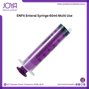 ENFit Enteral Syringe 60ml Multi Use - Joya Medical Supplies