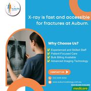 X-ray is fast and accessible for fractures at Auburn Radiology. 